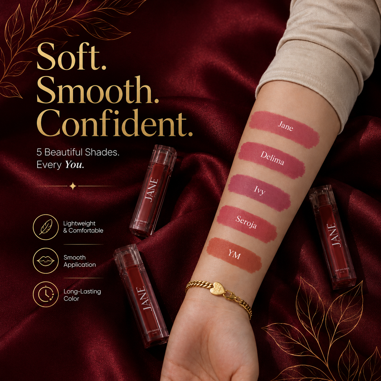 Semua shade lipmatte