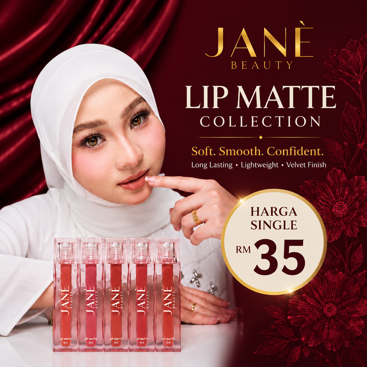 Pakej 1 Lipmatte