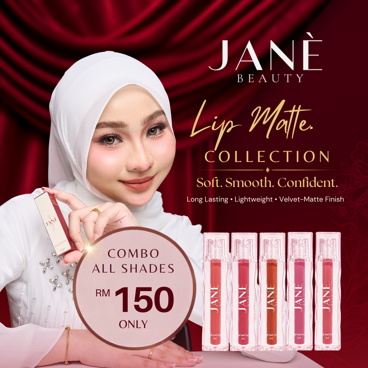 Pakej 3 Lipmatte